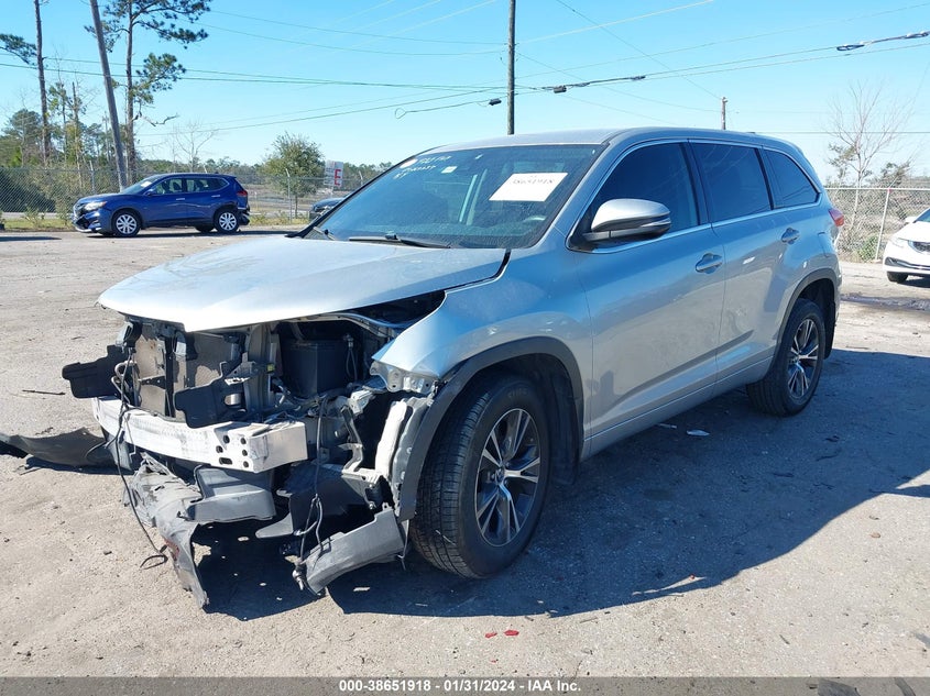 VIN 5TDZZRFH3JS259286 2018 TOYOTA HIGHLANDER LE/LE PLUS