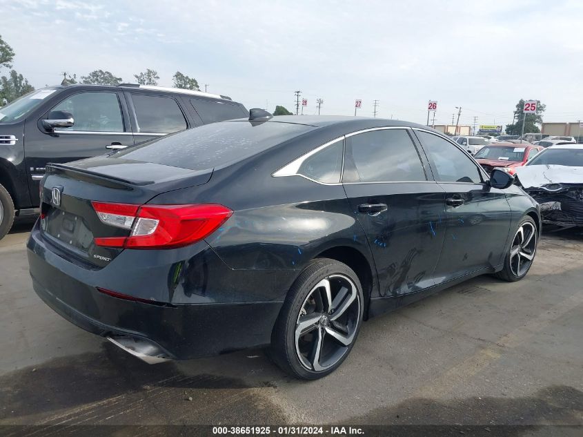 2020 HONDA ACCORD SPORT - 1HGCV1F38LA058119