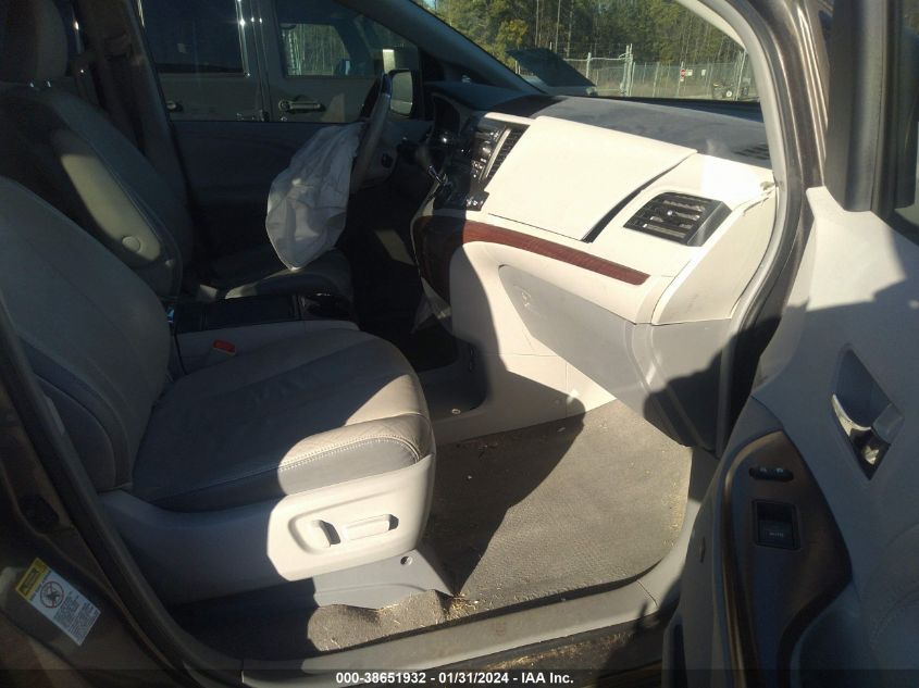 2013 TOYOTA SIENNA LIMITED V6 7 PASSENGER - 5TDYK3DCXDS313918