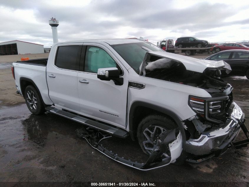 2022 GMC SIERRA 1500 4WD  SHORT BOX SLT - 3GTUUDED4NG667018