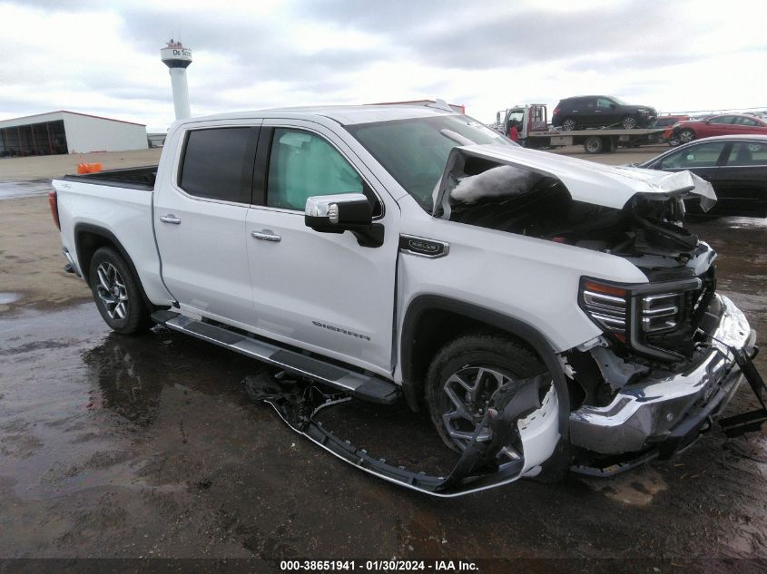 2022 GMC SIERRA 1500 4WD  SHORT BOX SLT - 3GTUUDED4NG667018