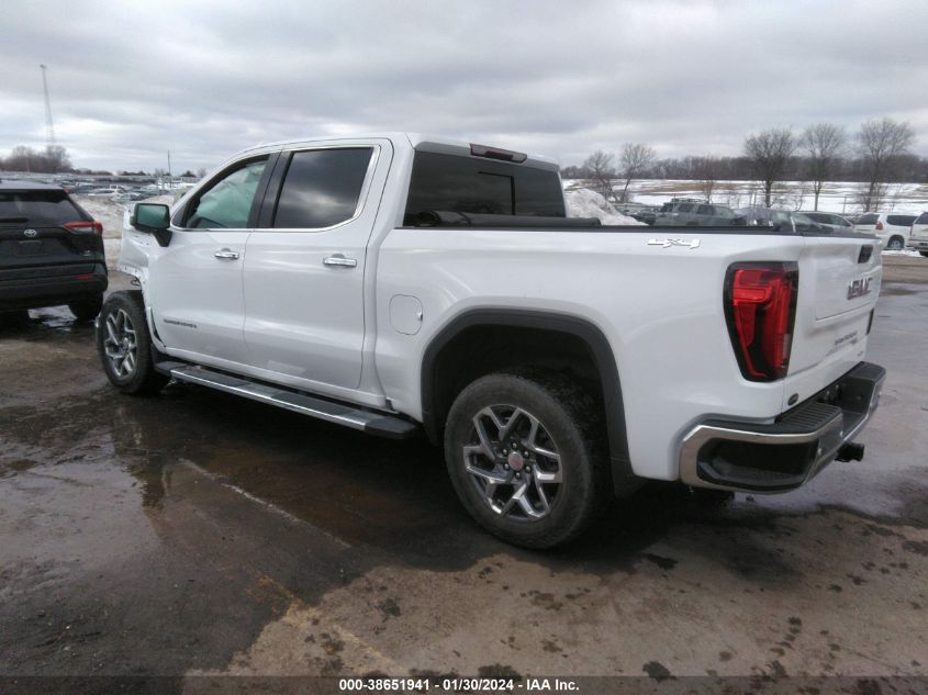 2022 GMC SIERRA 1500 4WD  SHORT BOX SLT - 3GTUUDED4NG667018