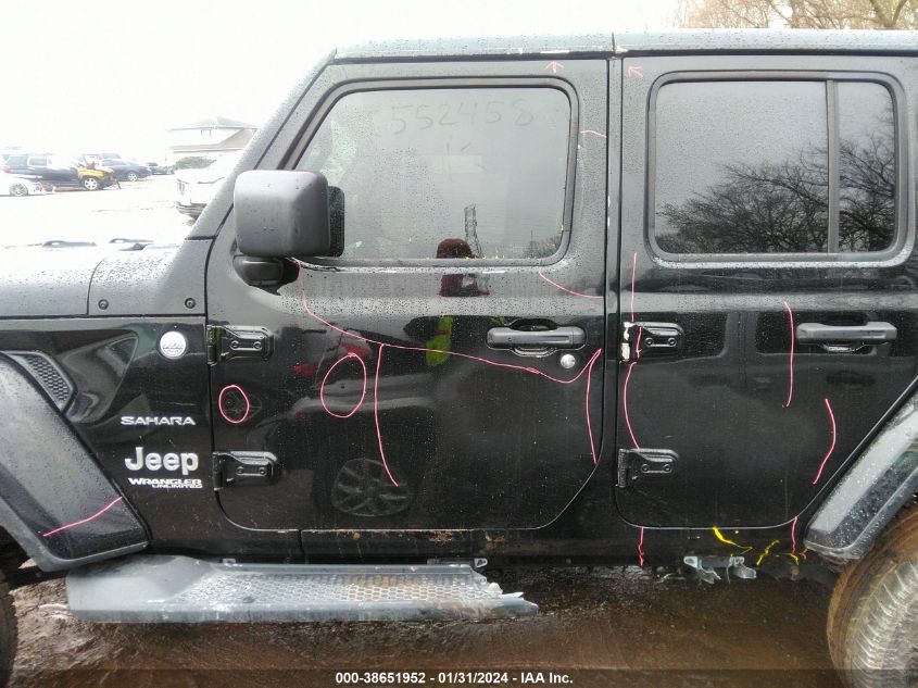 2019 JEEP WRANGLER UNLIMITED SAHARA - 1C4HJXEG1KW552458