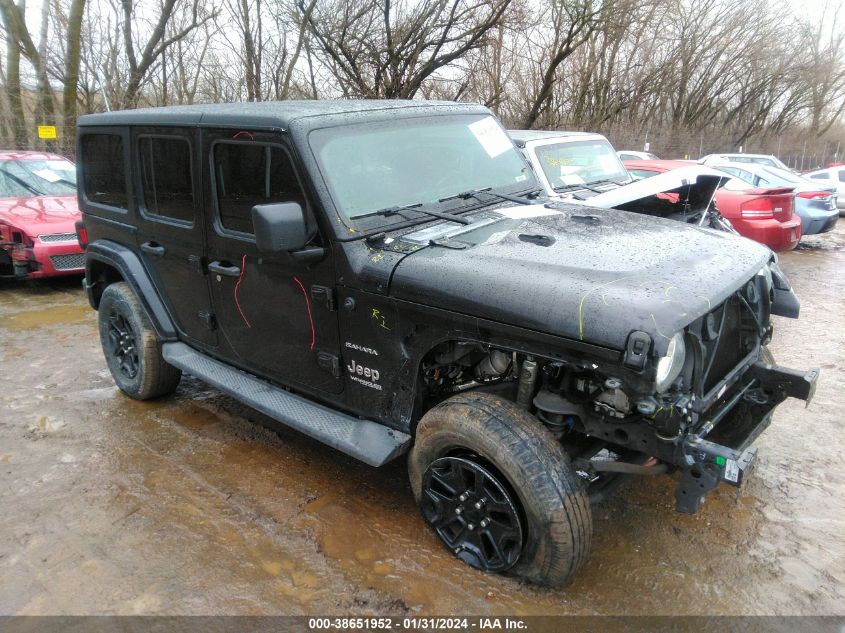 2019 JEEP WRANGLER UNLIMITED SAHARA - 1C4HJXEG1KW552458
