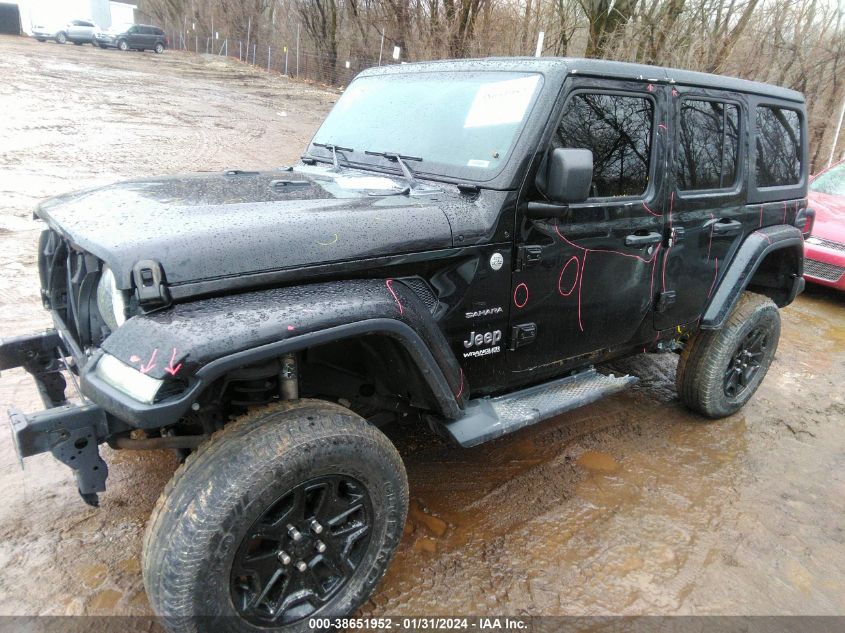 2019 JEEP WRANGLER UNLIMITED SAHARA - 1C4HJXEG1KW552458