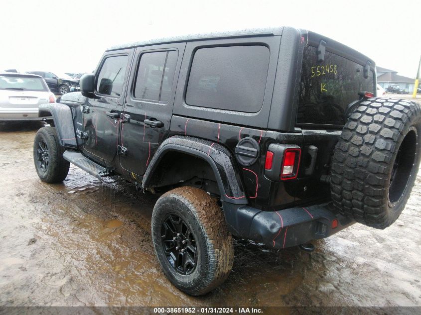 2019 JEEP WRANGLER UNLIMITED SAHARA - 1C4HJXEG1KW552458