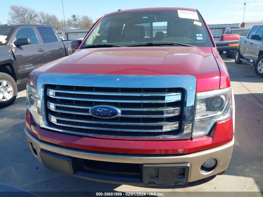 2013 FORD F-150 LARIAT - 1FTFW1CT3DFE03686