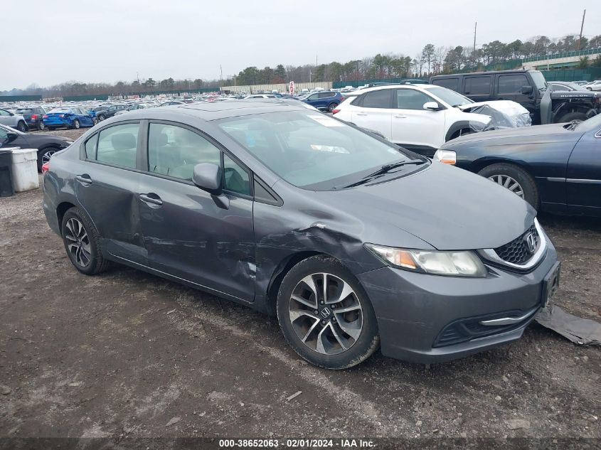 2013 HONDA CIVIC EX - 19XFB2F88DE241458