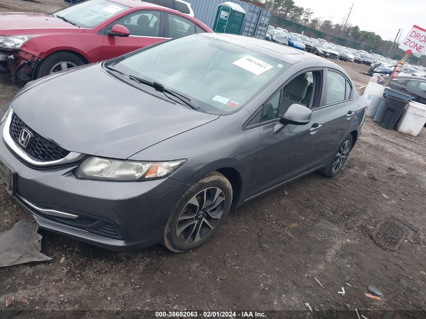 2013 HONDA CIVIC EX - 19XFB2F88DE241458