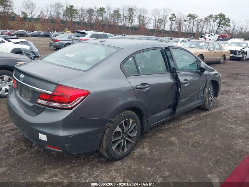 2013 HONDA CIVIC EX - 19XFB2F88DE241458