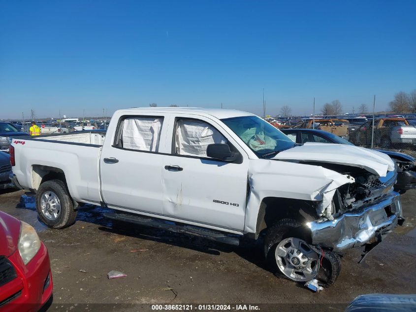 2019 CHEVROLET SILVERADO 2500HD WT - 1GC1KREG8KF130357