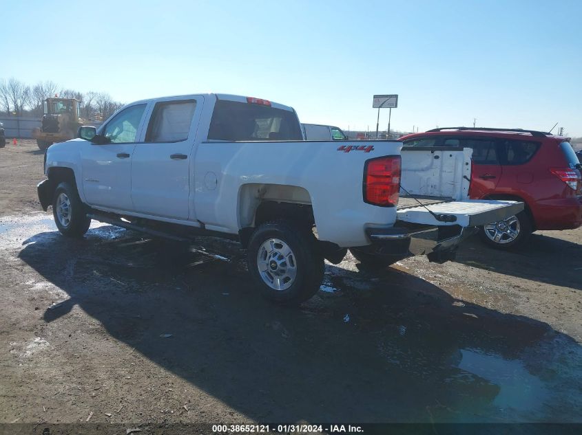 2019 CHEVROLET SILVERADO 2500HD WT - 1GC1KREG8KF130357