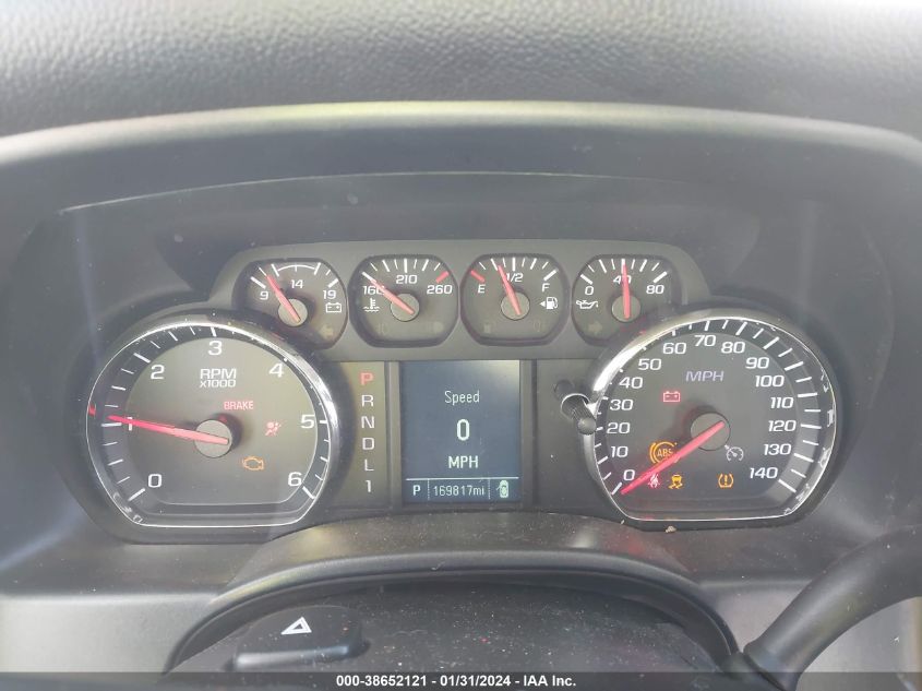 2019 CHEVROLET SILVERADO 2500HD WT - 1GC1KREG8KF130357