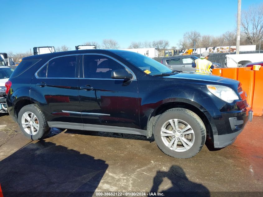 2013 CHEVROLET EQUINOX LS - 2GNALBEK1D1162870