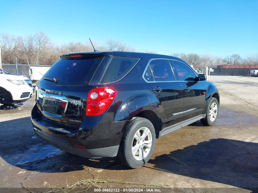 2013 CHEVROLET EQUINOX LS - 2GNALBEK1D1162870