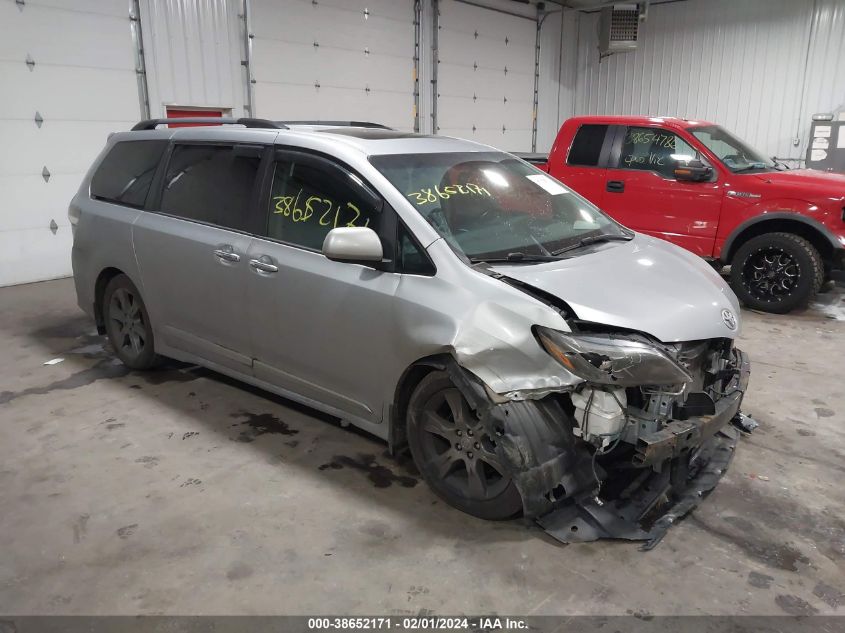 2016 TOYOTA SIENNA SE - 5TDXK3DC7GS696507