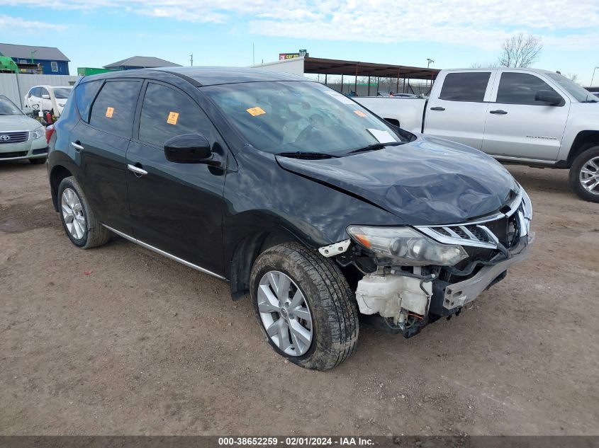 2013 NISSAN MURANO S/SL/LE - JN8AZ1MU4DW202926