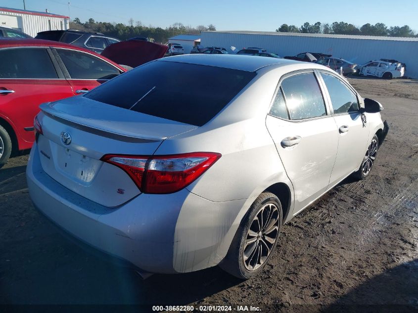 2015 TOYOTA COROLLA L/LE/LE PLS/PRM/S/S PLS - 2T1BURHE5FC384115