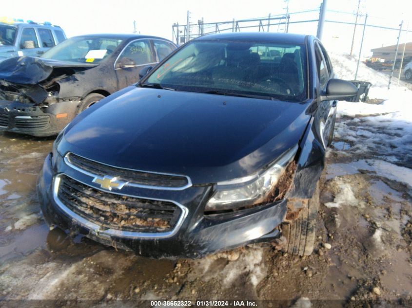 2015 CHEVROLET CRUZE LS - 1G1PA5SH9F7258599