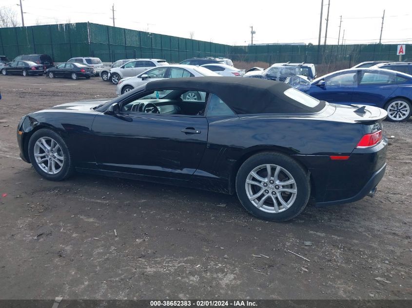 2015 CHEVROLET CAMARO 1LT - 2G1FD3D3XF9263818