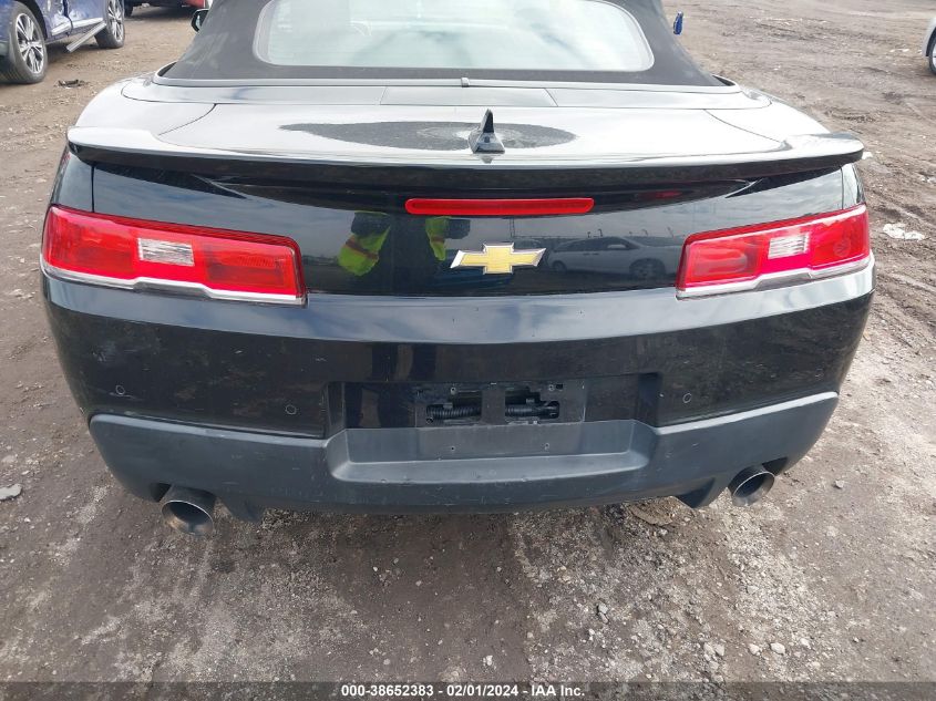 2015 CHEVROLET CAMARO 1LT - 2G1FD3D3XF9263818