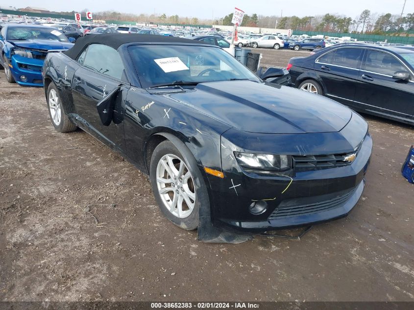 2015 CHEVROLET CAMARO 1LT - 2G1FD3D3XF9263818