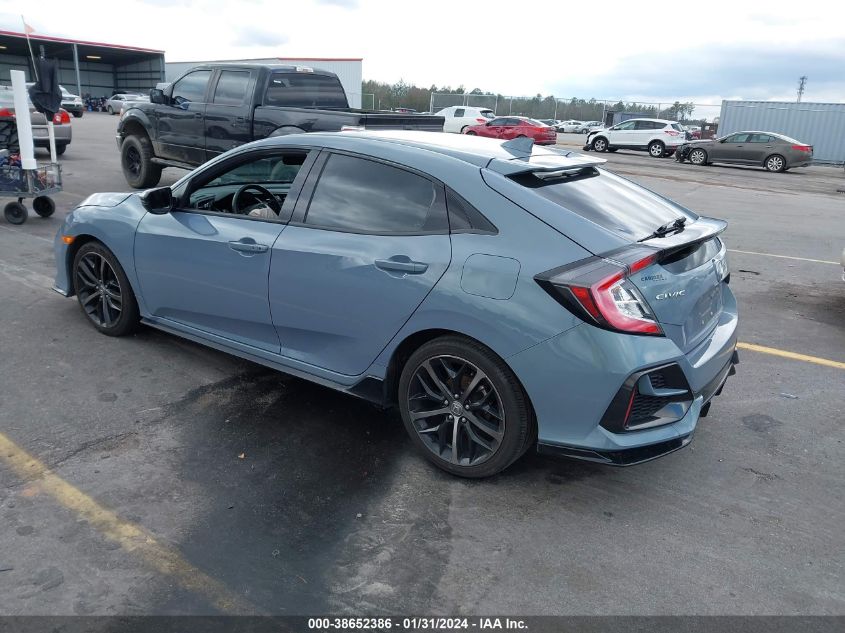2020 HONDA CIVIC SPORT TOURING - SHHFK7H97LU203925