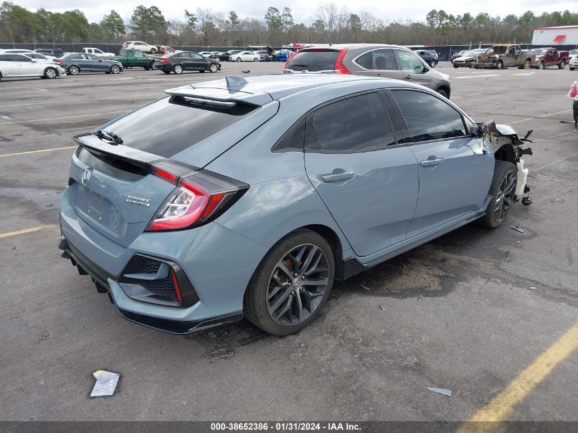 2020 HONDA CIVIC SPORT TOURING - SHHFK7H97LU203925