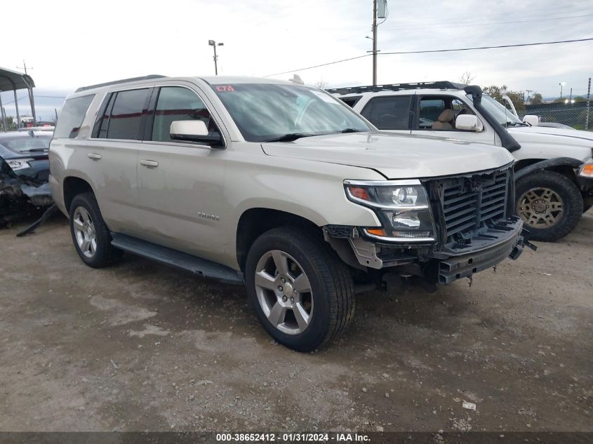 2017 CHEVROLET TAHOE LT - 1GNSKBKC9HR156445