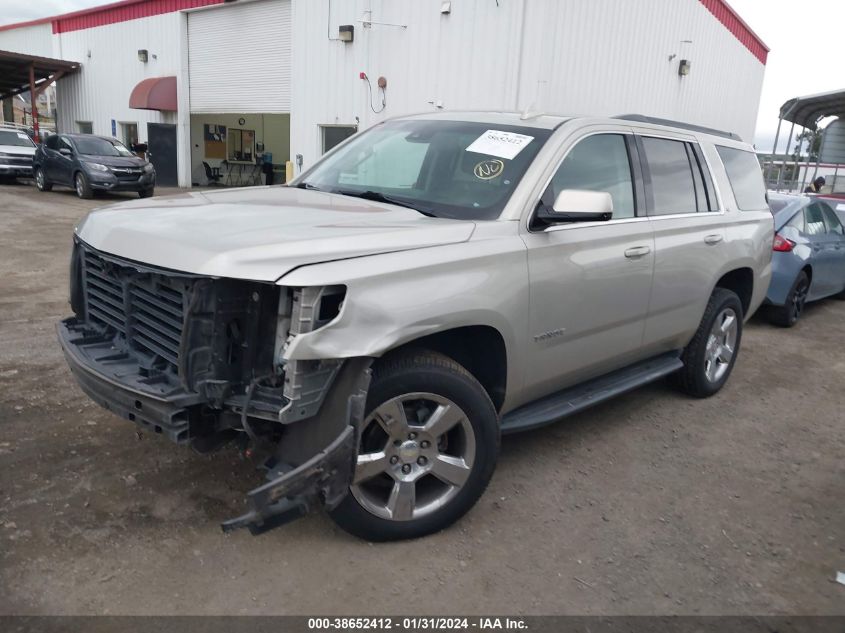2017 CHEVROLET TAHOE LT - 1GNSKBKC9HR156445