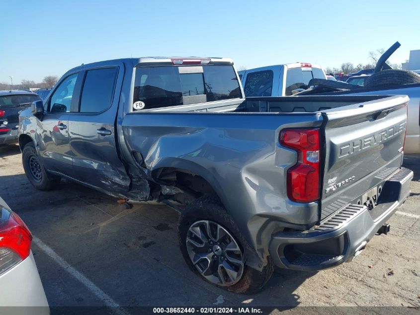 2021 CHEVROLET SILVERADO 1500 K1500 RST - 3GCUYEED5MG183223