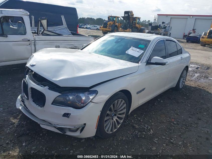 2013 BMW 740I WBAYA6C58DC994960