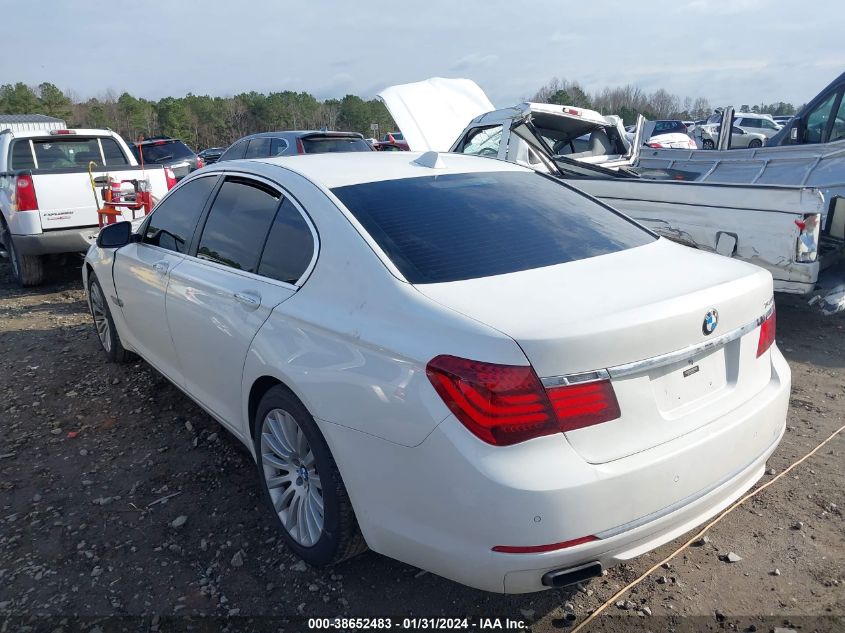 2013 BMW 740I WBAYA6C58DC994960