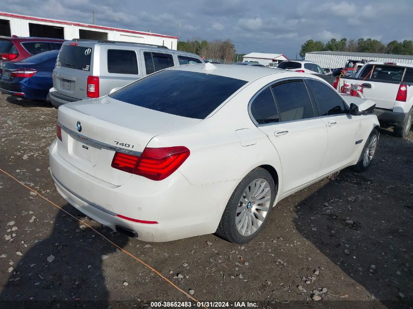 2013 BMW 740I WBAYA6C58DC994960