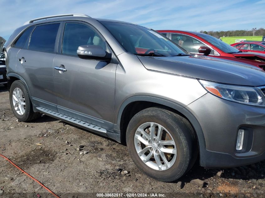 2014 KIA SORENTO LX - 5XYKT3A69EG508800