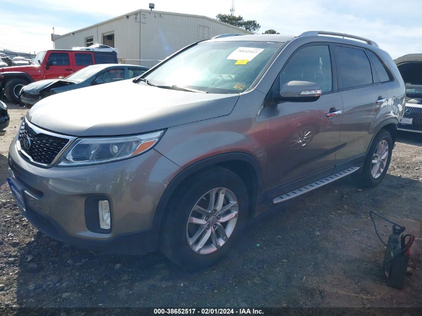 2014 KIA SORENTO LX - 5XYKT3A69EG508800