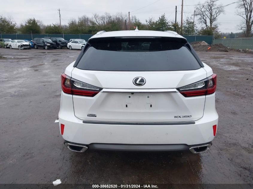 2019 LEXUS RX 350 350 BASE/350 F-SPORT - 2T2BZMCA8KC182450