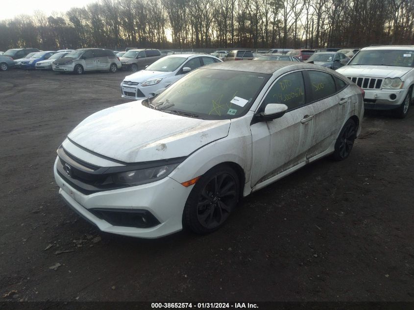 2021 HONDA CIVIC SPORT - 19XFC2F83ME201687