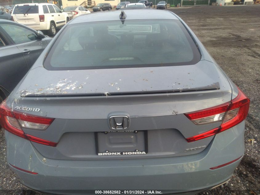2021 HONDA ACCORD SPORT - 1HGCV1F39MA093608