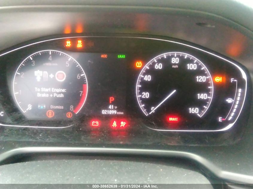 2020 HONDA ACCORD SPORT - 1HGCV1F36LA143914