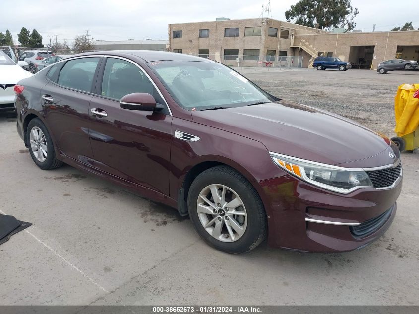 2018 KIA OPTIMA LX/S - 5XXGT4L30JG186304