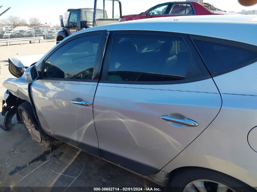 2013 HYUNDAI TUCSON GLS/LIMITED - KM8JU3AC9DU633917