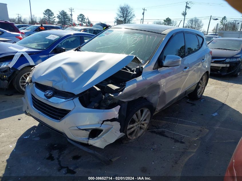2013 HYUNDAI TUCSON GLS/LIMITED - KM8JU3AC9DU633917