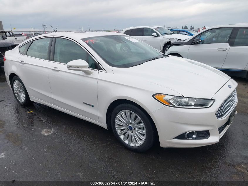 2013 FORD FUSION HYBRID SE - 3FA6P0LUXDR250572