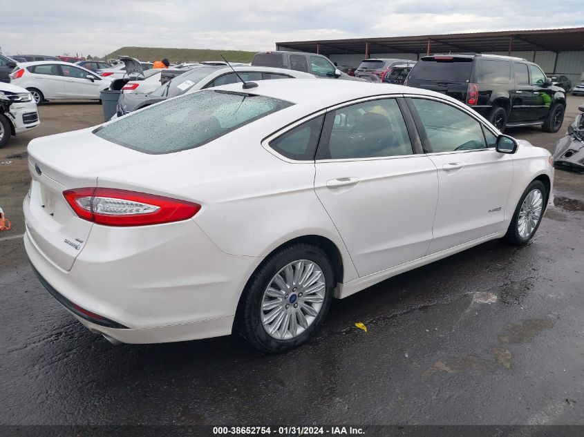 2013 FORD FUSION HYBRID SE - 3FA6P0LUXDR250572