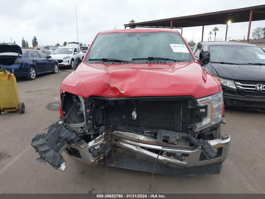 VIN 1FTMF1C59KKE18545 2019 FORD F-150 XL