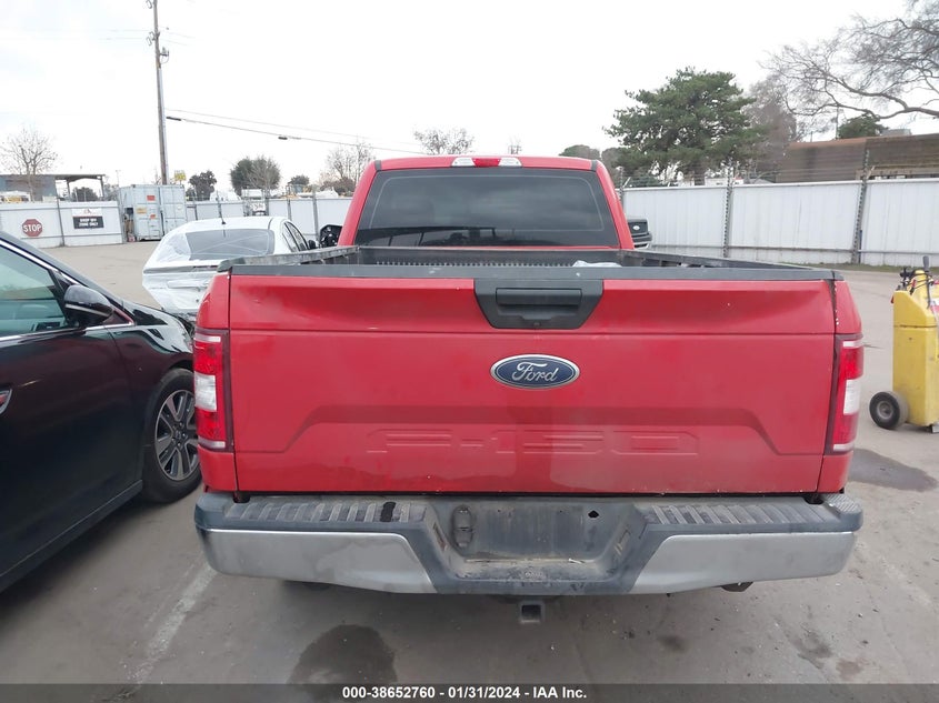 VIN 1FTMF1C59KKE18545 2019 FORD F-150 XL