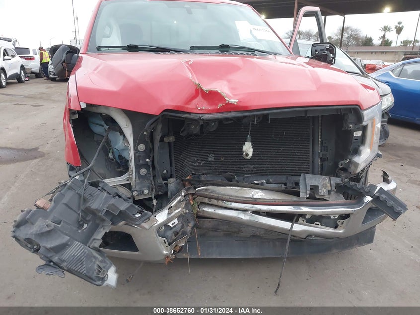 VIN 1FTMF1C59KKE18545 2019 FORD F-150 XL