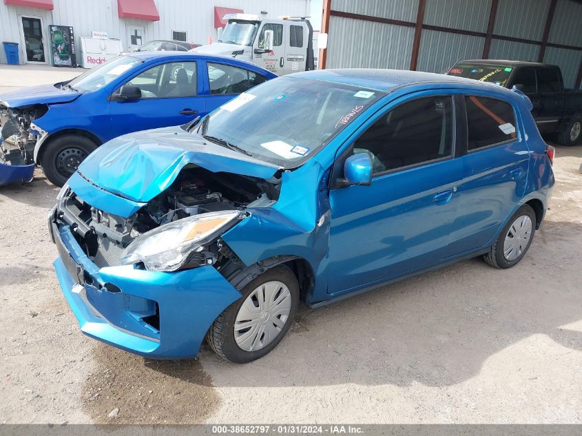 2021 MITSUBISHI MIRAGE ES/LE/CARBONITE EDITION - ML32AUHJ9MH007503