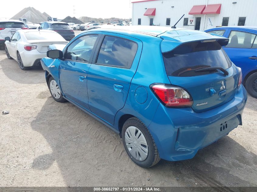 2021 MITSUBISHI MIRAGE ES/LE/CARBONITE EDITION - ML32AUHJ9MH007503